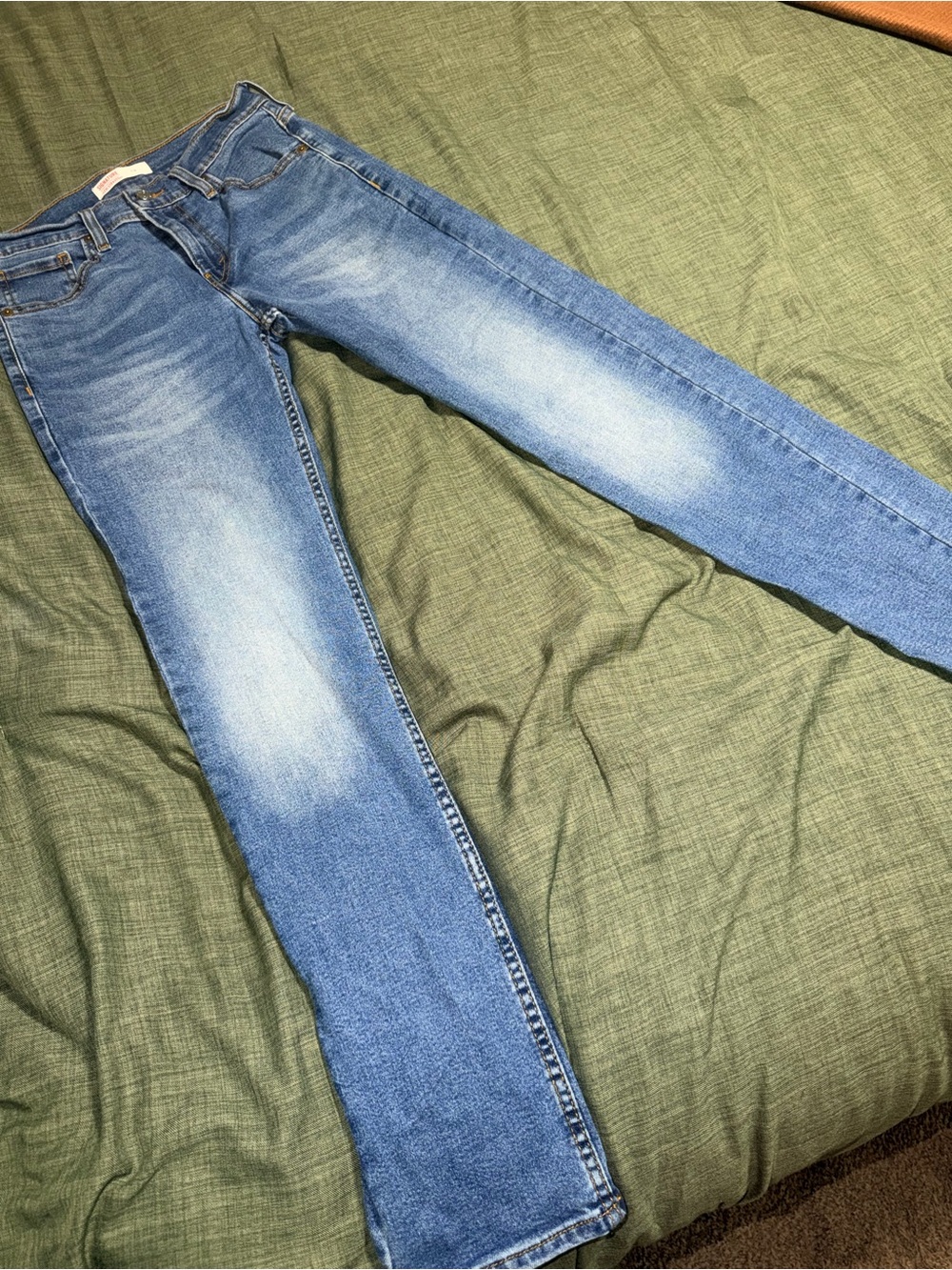 Signature by Levi Strauss Light Blue Men's Straight Jeans
